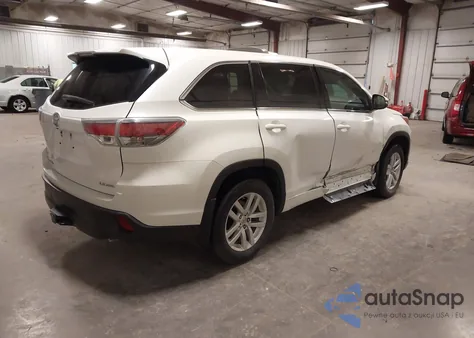 2015 Toyota Highlander Le V6 из США, поврежденный, VIN 5TDBKRFH8FS134331